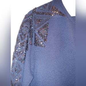 Zara dark blue sweater